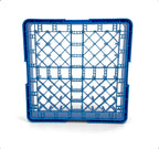 Peg Plate Rack for Commercial Dishwasher | Full Size Tray Rack | Polypropylene (Gray)