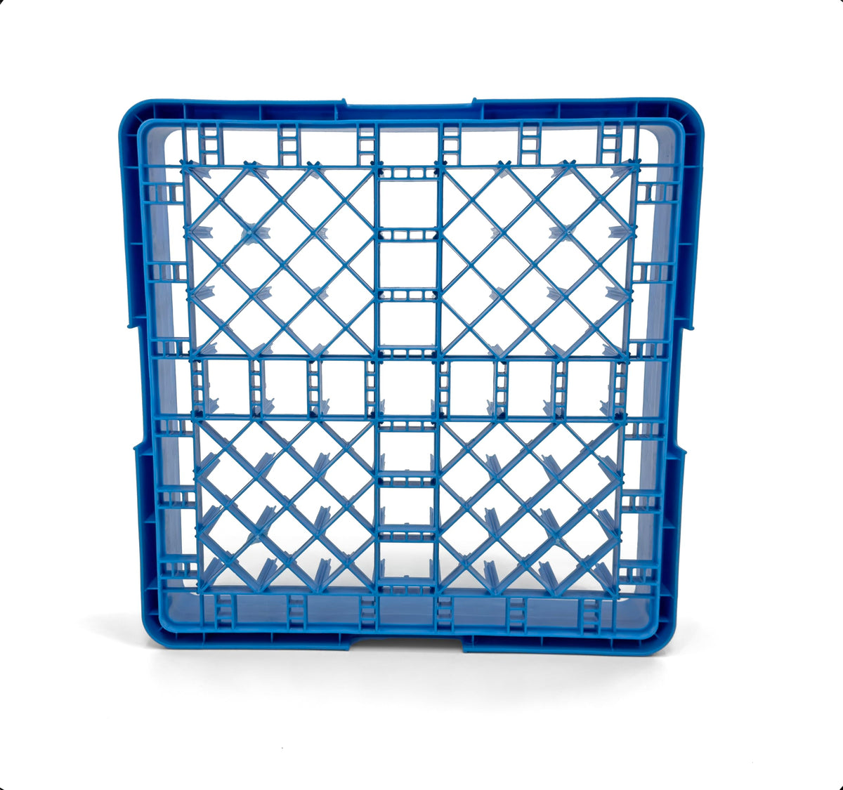 Peg Plate Rack for Commercial Dishwasher | Full Size Tray Rack | Polypropylene (Gray)