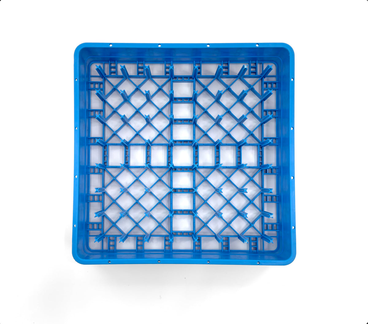 Peg Plate Rack for Commercial Dishwasher | Full Size Tray Rack | Polypropylene (Gray)
