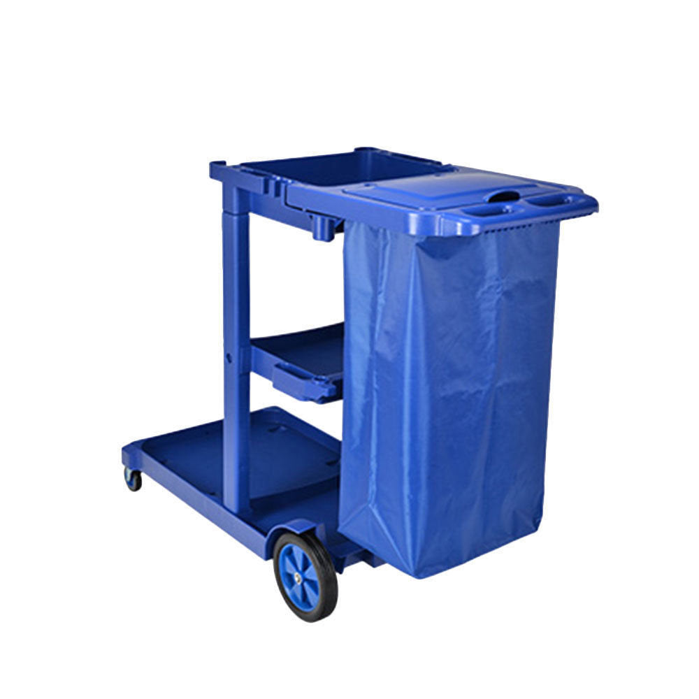 Commercial Janitorial cart Tool Car with Vinyl Bag With Cover