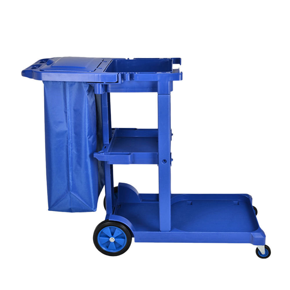 Commercial Janitorial cart Tool Car with Vinyl Bag With Cover
